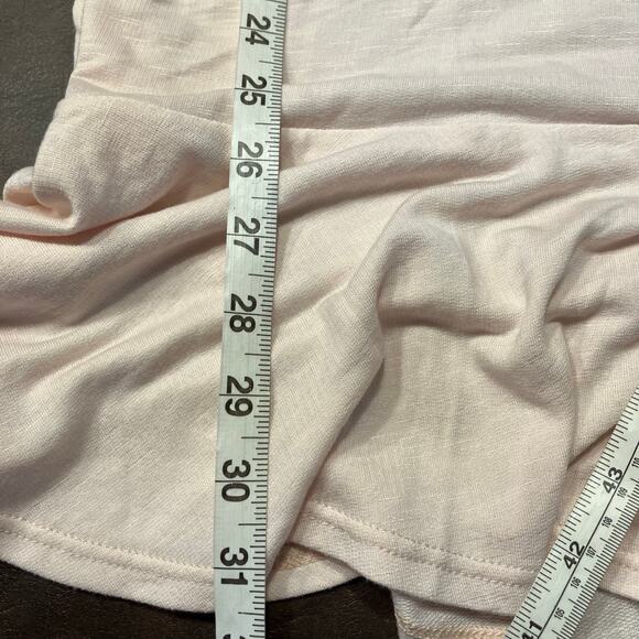 New Lanston Revolve Baby Pink Scoop Neck Tee Dress‎ Womens Medium Swing USA Made - Picture 14 of 14